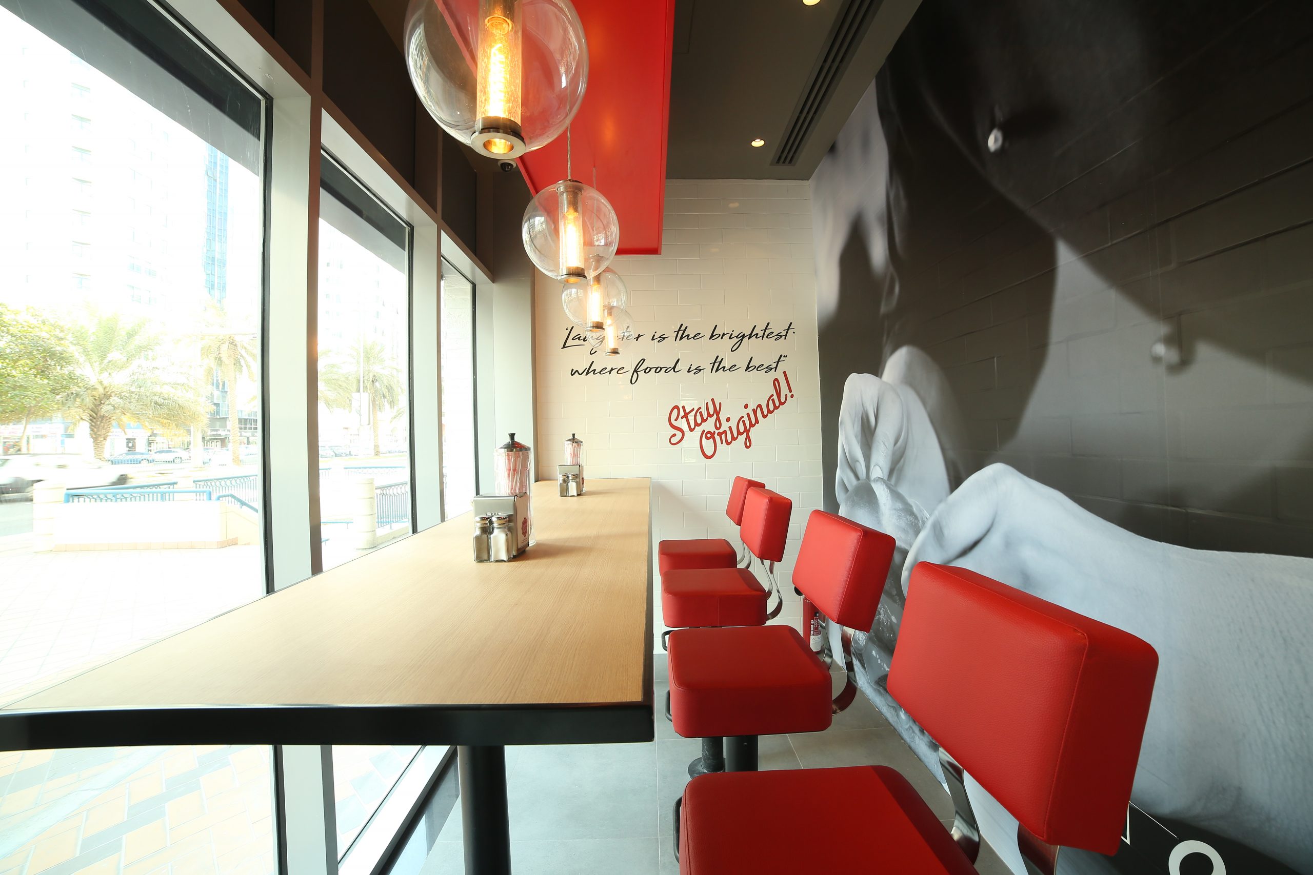 Johny Rockets Restaurant | Capstone | Restaurant Interior Fit Out Company In Dubai