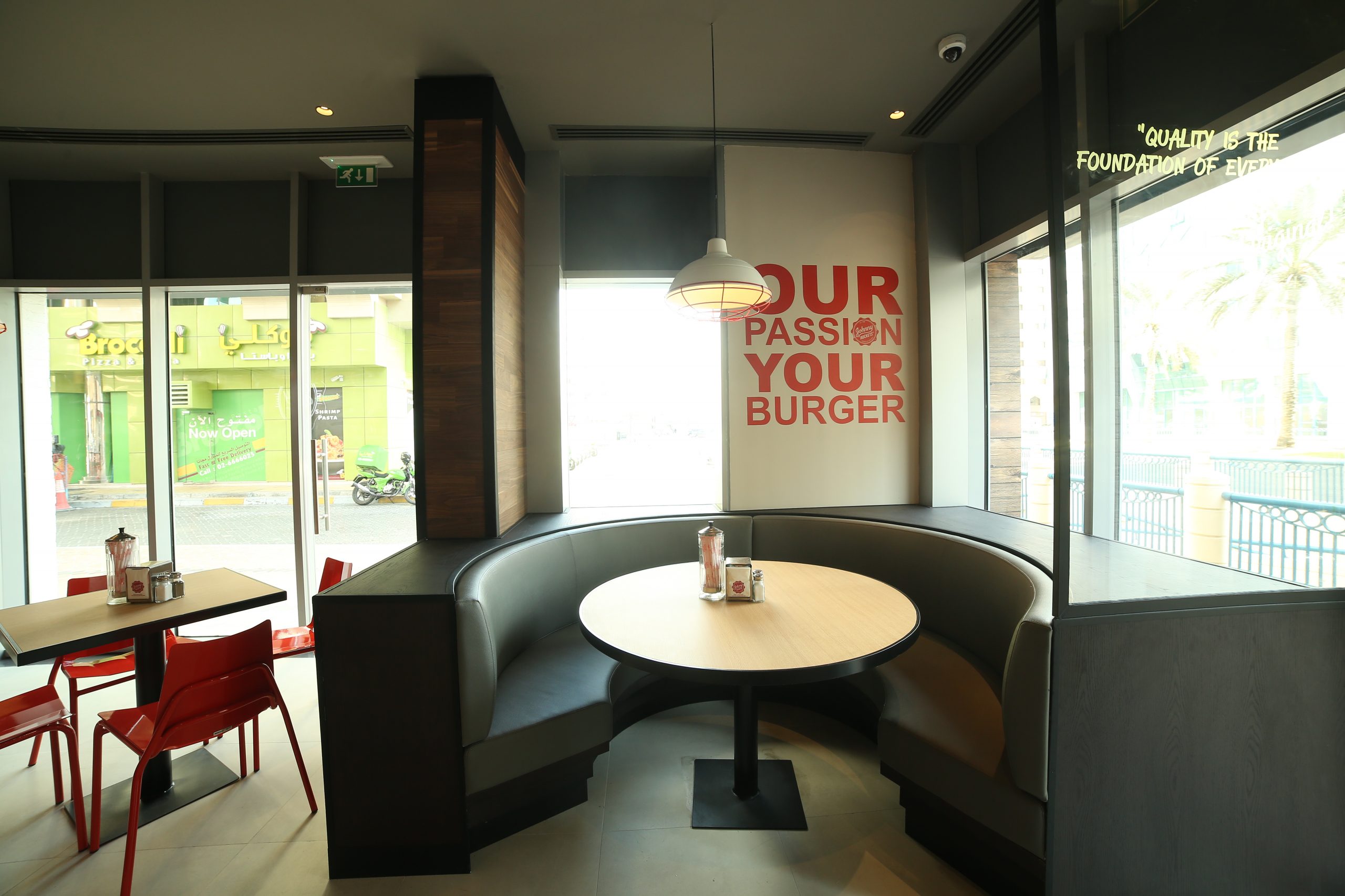 Johny Rockets Restaurant | Capstone | Restaurant Interior Fit Out Company In Dubai