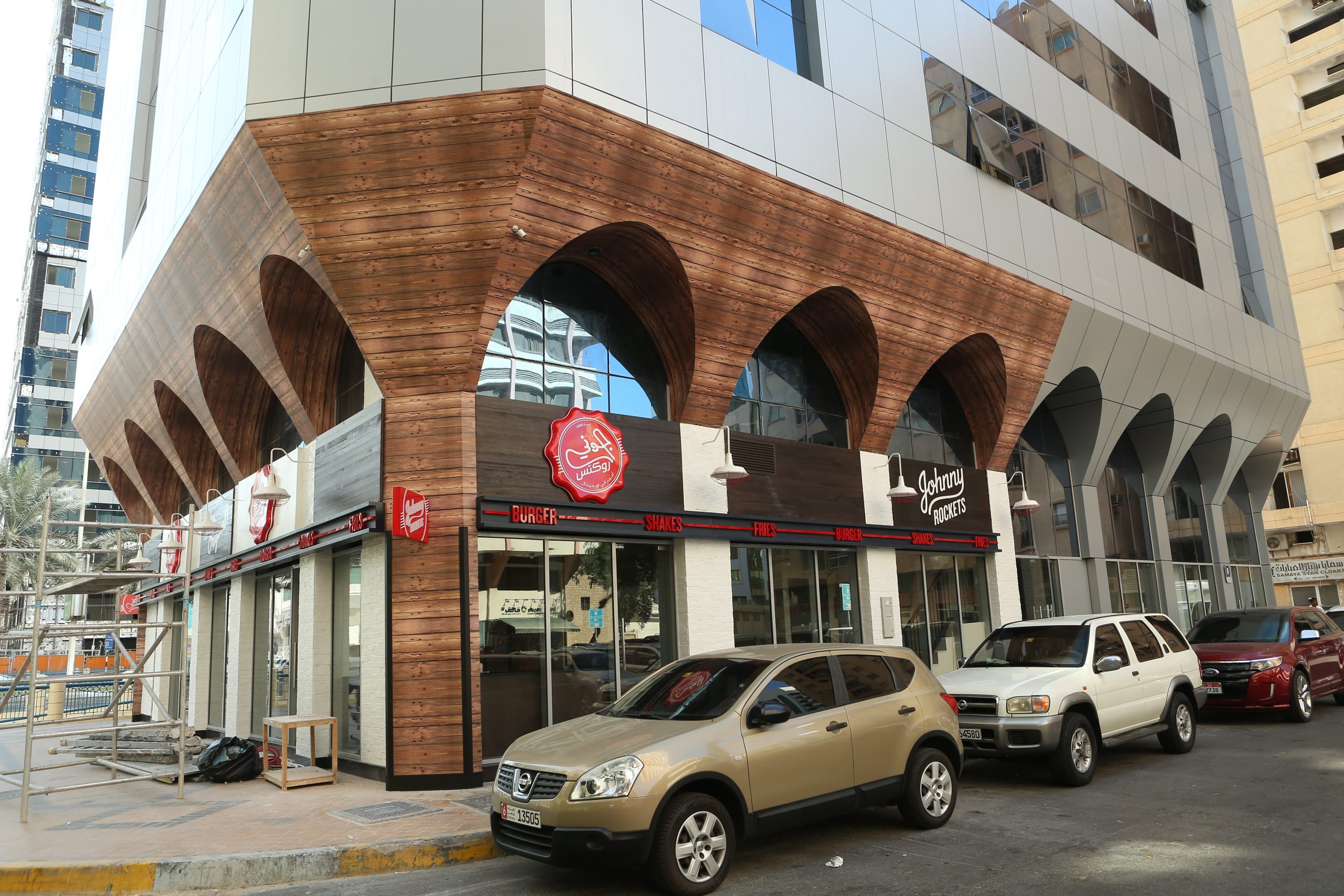 Johnny Rockets | Food & Beverages Interior Fit out Contractor Dubai