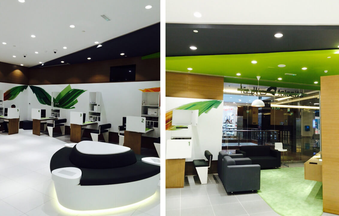 Etisalat Retail Store | Retail interior fit out company in dubai