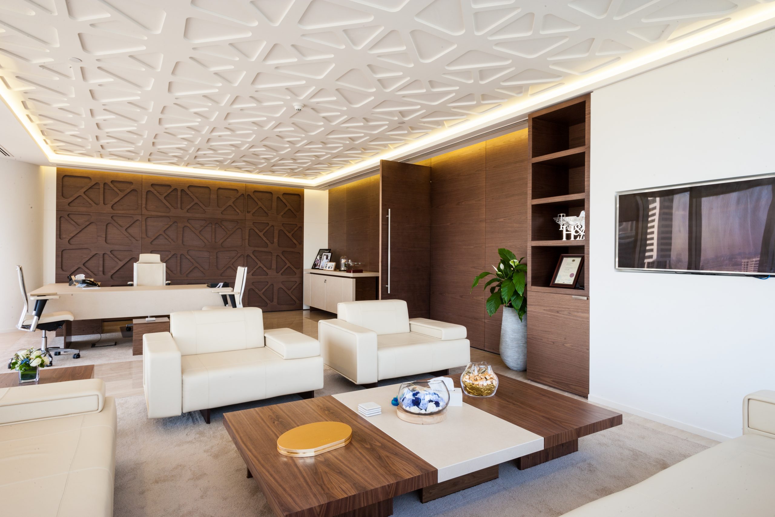 commercial office interior fit out company in dubai | Capstone interior design